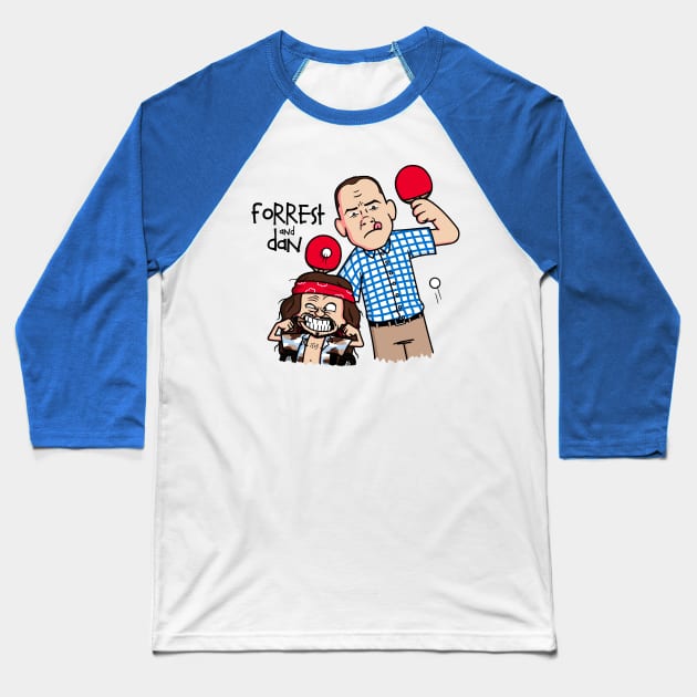 Forrest and Dan! Baseball T-Shirt by Raffiti